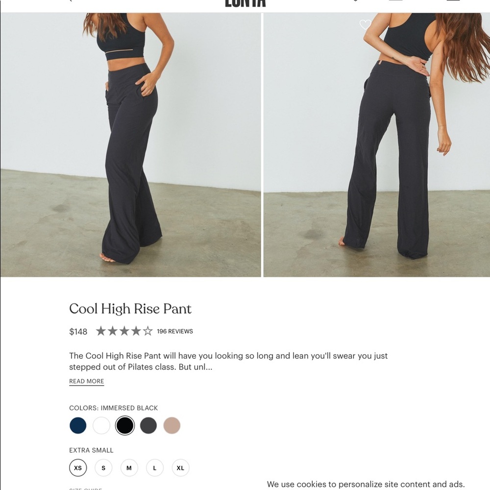 Lunya Cool High Rise
